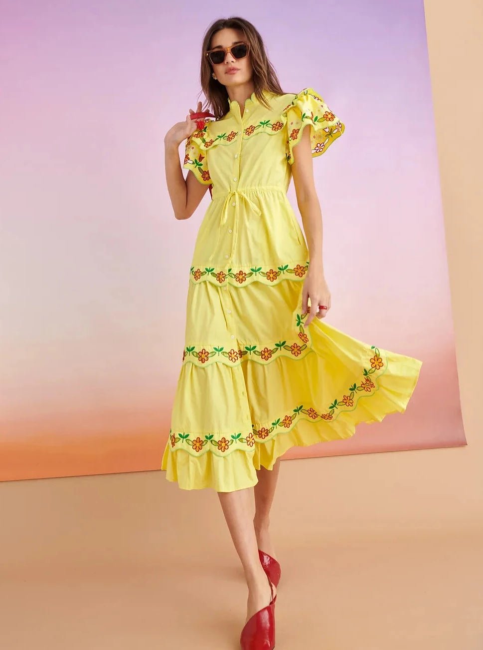 Bora Bora Dress in Yellow