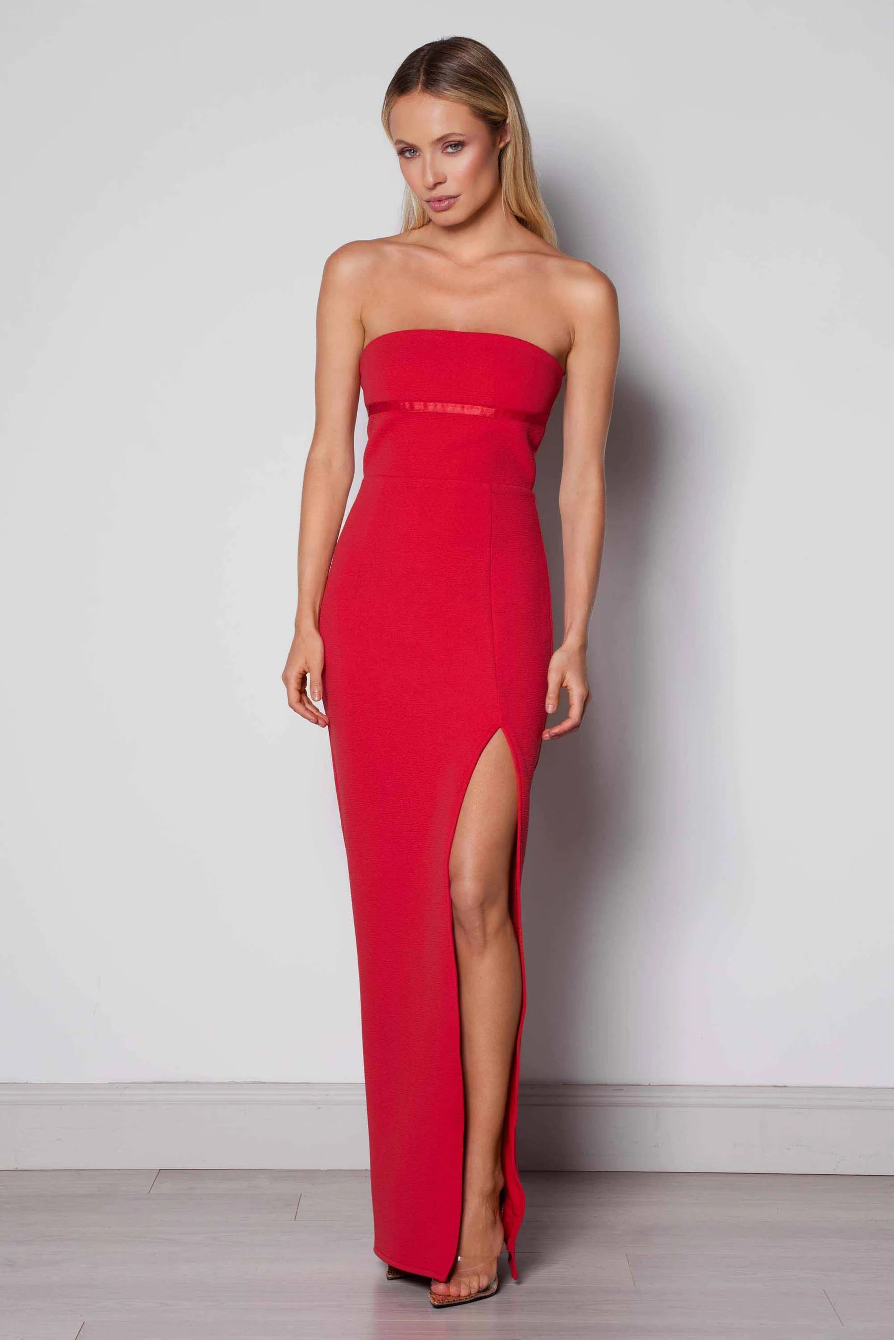 Elle Zeitoune Claudia Dress - Red