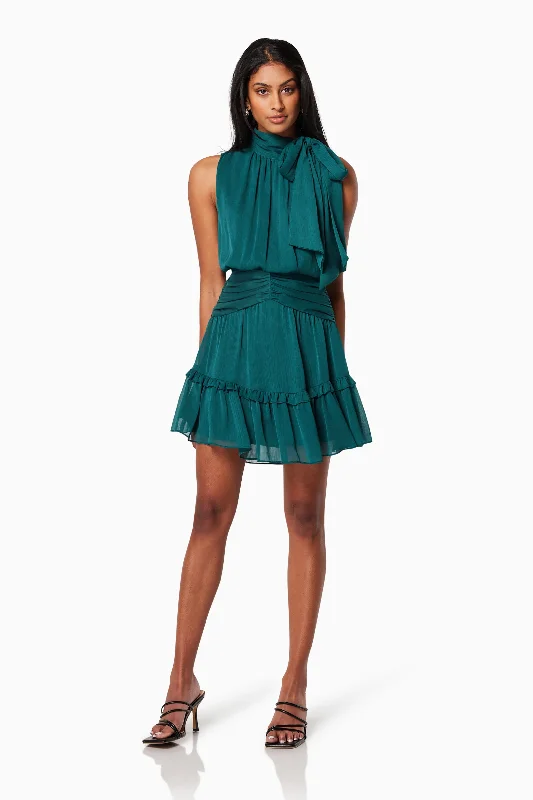 Elliatt Kavela Dress - Forest Green