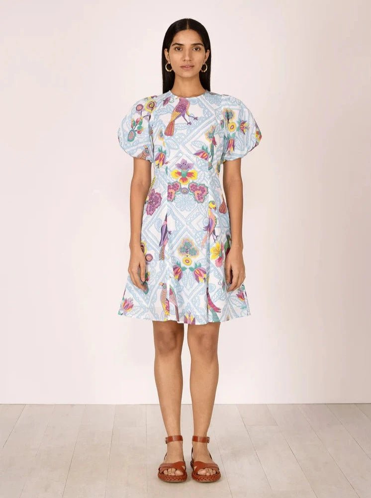 Garcia Dress in Floral Sky