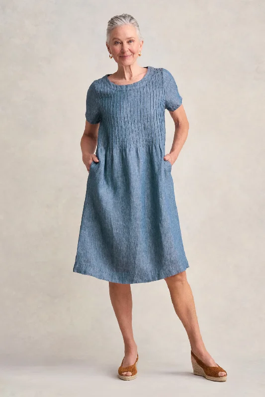 Twill Hemp Linen Dress