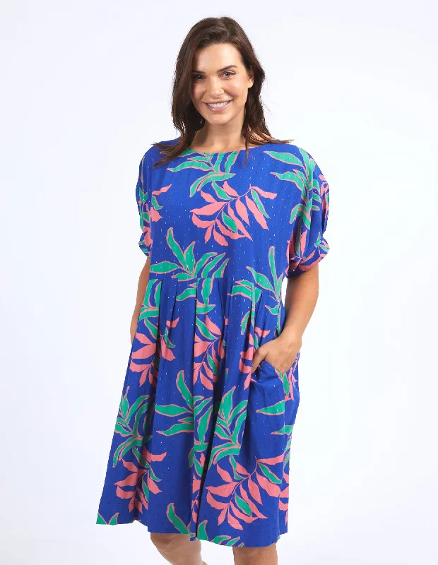 Leilani Dress Lani Tropical Print