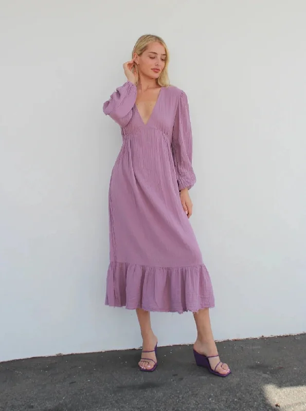 Isla Dress in Sea Fog