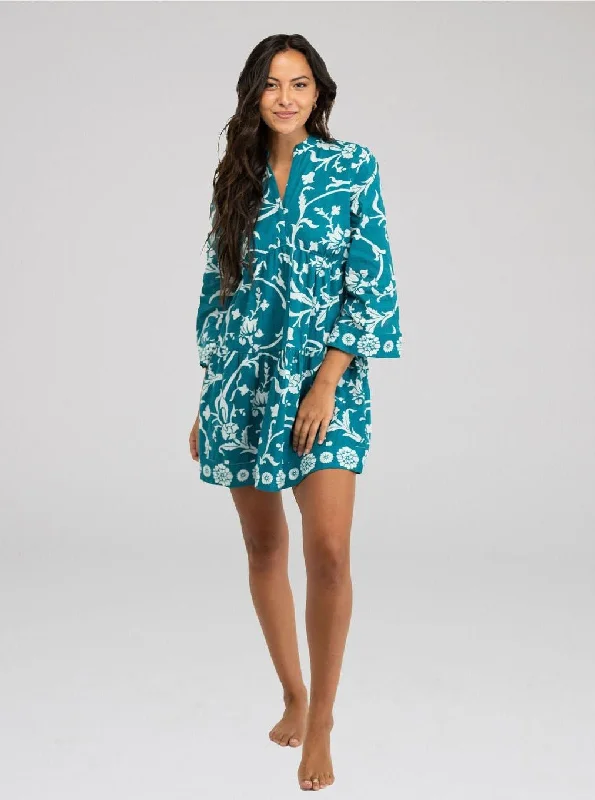 The Claire Mini Dress | Jodhpur Swirl