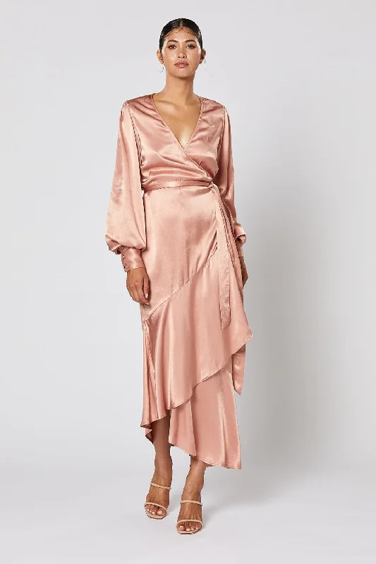 Winona Miele Dress - Dusty Pink