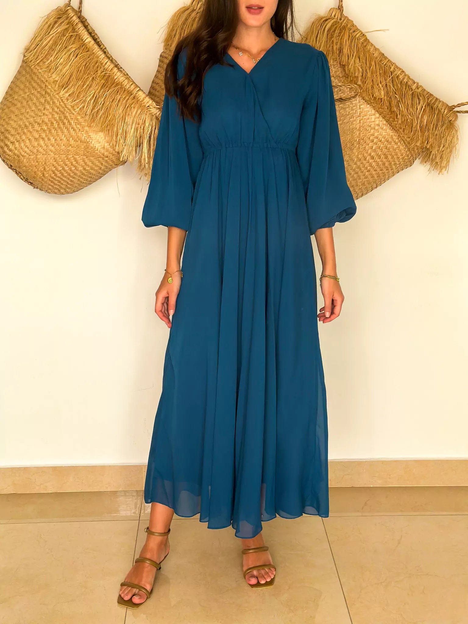 Azul Blue Long Dress