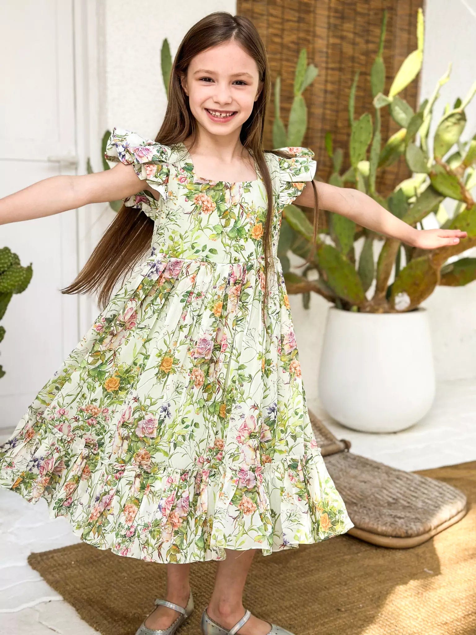 Mini Floral Garden Dress