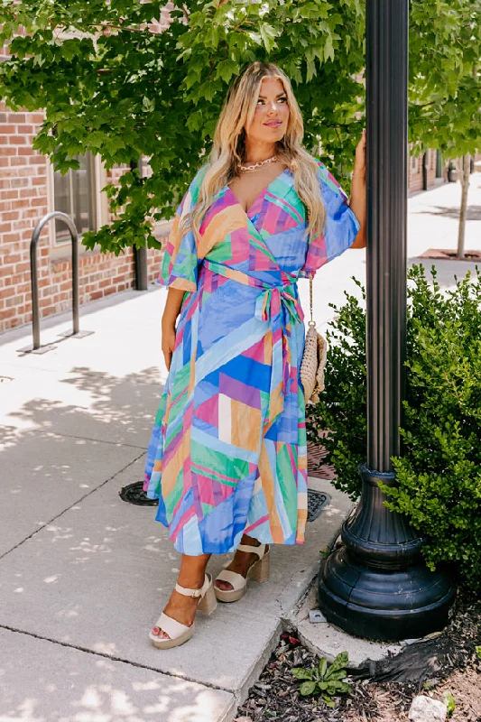 Ready To Unwind Wrap Maxi Curves